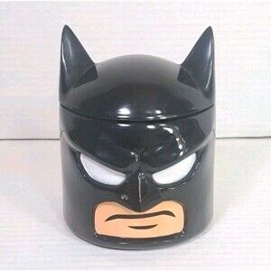 Lego Batman Lootcrate Insulated Food Jar Container w/ Lid zak! Cookie 5.5" DC